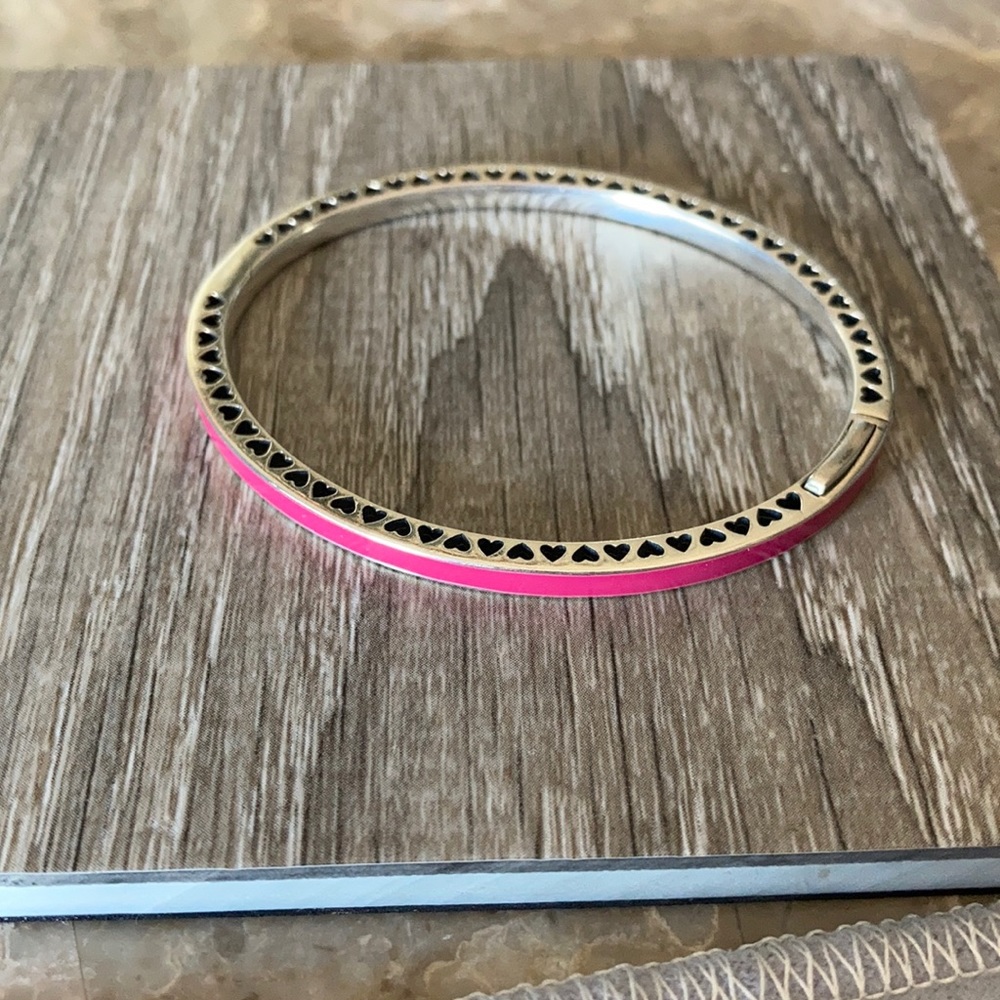 Pandora Hot Pink and CZ Bangle